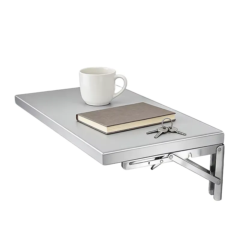 رف معدني قابل للطي من الفولاذ  - مراجعة Commercial Kitchen Wall Shelves وسعره