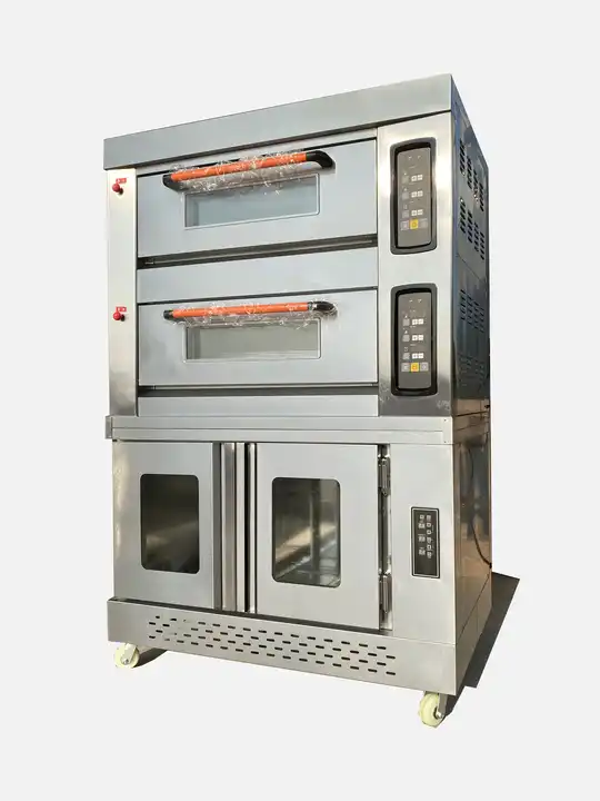 فرن خبز وبيتزا تجاري يعمل بالغ - مراجعة Pizza Conveyor Oven وسعره